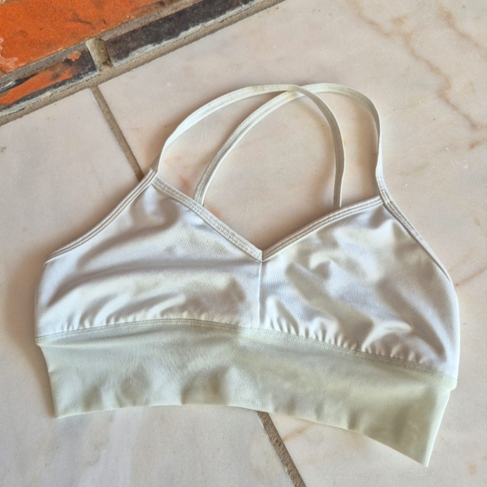 Alo Yoga Aria Bra Glossy Mint Bralette